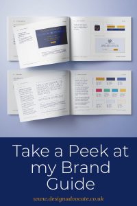 Take a Peek at my Brand Guide - Essential for every professional business looking for growth and expansion. Created by Design Advocate.