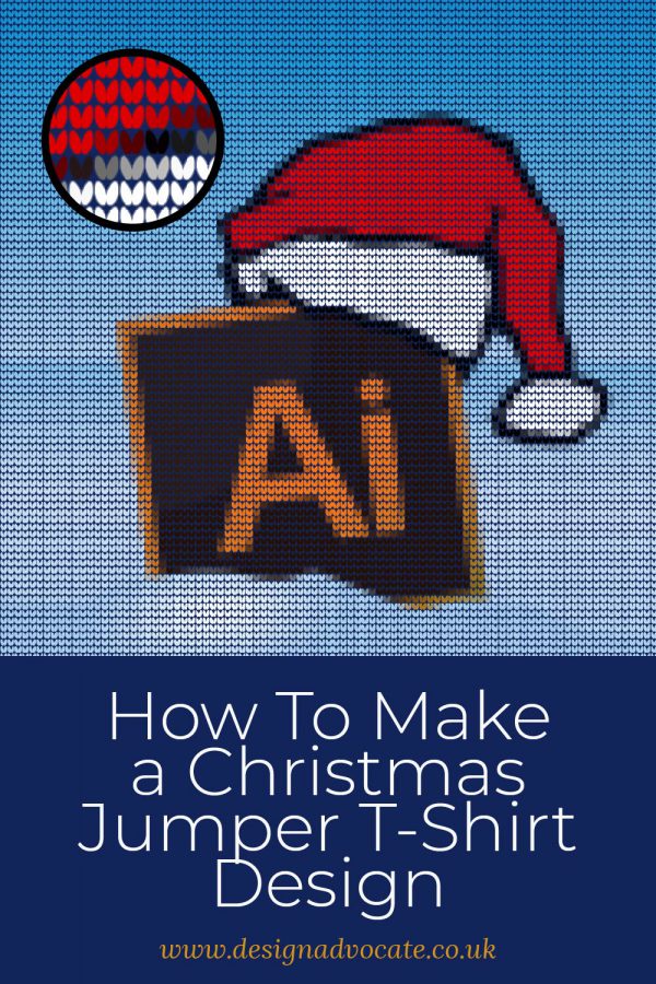 Design Advocate How To Guide - Making a Christmas jumper design for T-Shirt printing using Illustrator & Photoshop